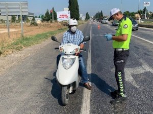 İzmir’de Drone Destekli Motosiklet Denetimi
