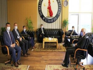 Vali Çelik’ten Rektör Uysal’a Ziyaret