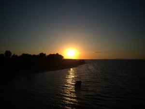 İnciraltı’nda Büyüleyici Gün Batımı