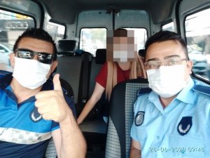 Zabıta, Sınava Geç Kalanları Yetiştirdi