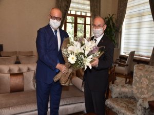 Başkan Ergün’den Vali Karadeniz’e ‘Hoş Geldin’ Ziyareti