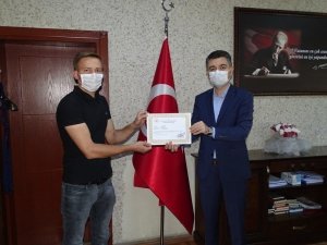 Kaymakam Sürücü’den Bekçilere Teşekkür Belgesi Verildi