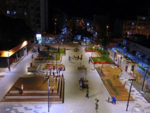 Saruhanlı’nın En Gözde Meydanı Yenilendi