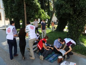 Menteşe Belediyesi Çalışanlarına Yangın Ve Deprem Tatbikatı