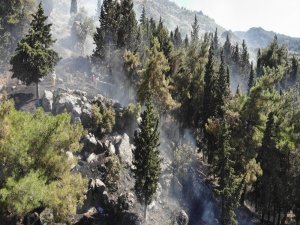 Manisa Spil Dağı’nda Çıkan Yangın Kontrol Altına Alındı