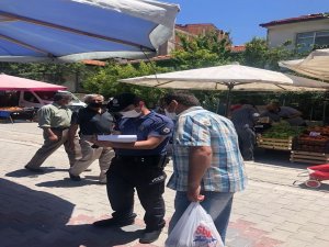 Emet Pazarında Sıkı Korona Virüs Tedbirleri Alındı