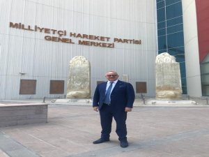 Başkan Ergün Mhp Genel Merkezini Ziyaret Etti