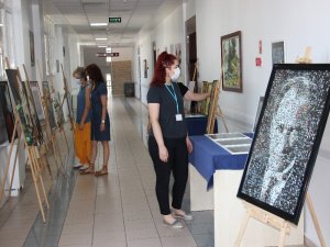 Adü Hastane Duvarları Sanatla Buluşuyor