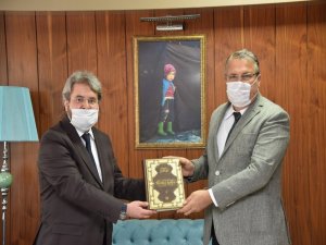 Manisa İl Müftüsü Soykök, Başkan Çerçi’yi Çalışmaları Hakkında Bilgilendirdi