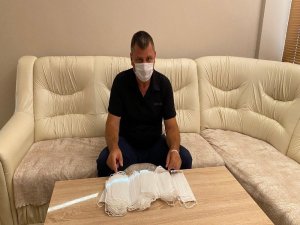 Başkan Bilgin’den Bulgaristan’a Maske Yardımı