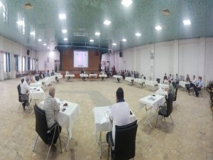 Simav’da Sosyal Mesafeli Meclis Toplantısı