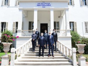 İzmir Valisi Yavuz Selim Köşger, Eü’yü Ziyaret Etti