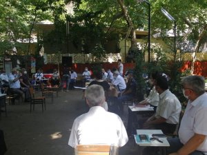 Kaymakam Soley, Karacasulu Muhtarlarla Buluştu