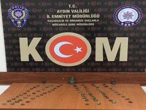 Aydın’da 71 Adet Sikke Ele Geçirildi