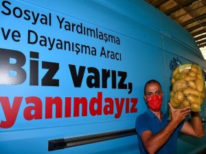 Büyükşehir, Üreticiden 100 Ton Patates Aldı