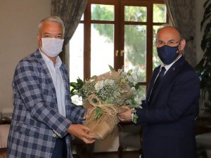 Başkan Bilgin’den Vali Karadeniz’e ‘Hayırlı Olsun’ Ziyareti