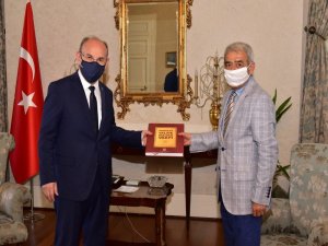 Ataseven’den Vali Karadeniz’e Ziyaret