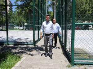 Başkan Sandal, Çalışmaları Yerinde İnceledi