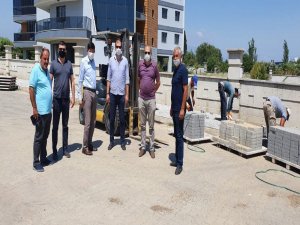 Başkan Özcan Yol Çalışmalarını Denetledi