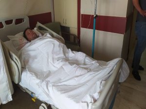 Ak Partili Belediye Başkanını Taşıyan Makam Aracı Şarampole Devrildi