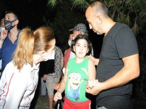 Başkan Çalkaya, Yangın Alanına Gitti