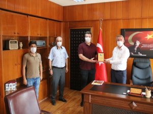 Kaymakam Önder’e Veda Ziyareti