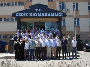 Kaymakam Muhammet Önder Gediz’e Veda Etti