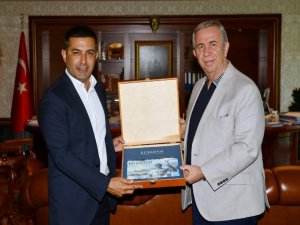 Başkan Günel, Mansur Yavaş’ı Ziyaret Etti