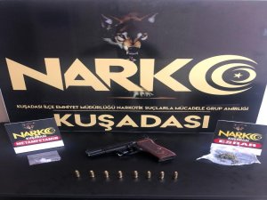 Kuşadası’nda Uyuşturucu Operasyonu, 2 Şüpheli Gözaltına Alındı