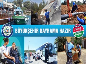 Muğla Büyükşehir Ekipleri 24 Saat Görev Başında