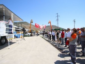 Başkan Sandal, Çalışanlarla Bayramlaştı