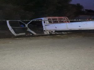 Polisten Kaçarken Su Kanalına Devrildi