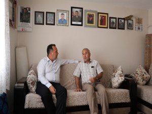 Başkan Dutlulu, Kurban Bayramı’nda Şehit Ailelerini Unutmadı