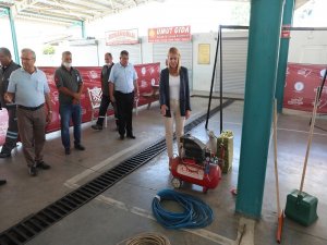 Merkezefendi’de Kurban Kesim Alanları Denetlendi