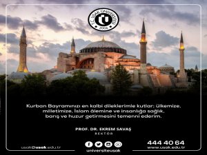 Prof. Dr. Ekrem Savaş’tan Kurban Bayramı Mesajı