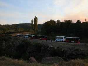 Manisa’daki Orman Yangını Yeniden Başladı
