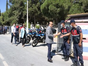 Yavuz Güvenlik Güçleri İle Bayramlaştı