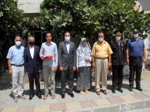 Kaymakam Fırat Şehit Ailelerine Bayram Ziyareti