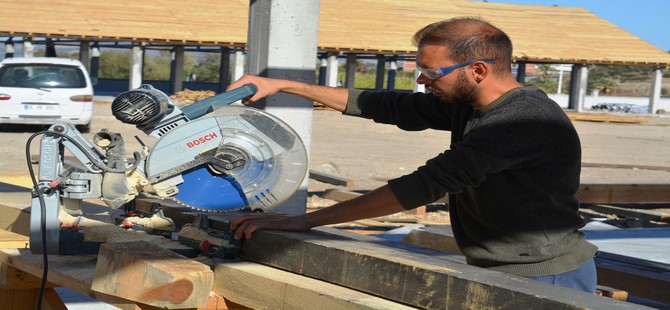 Hippoterapi Merkezi hızla tamamlanıyor