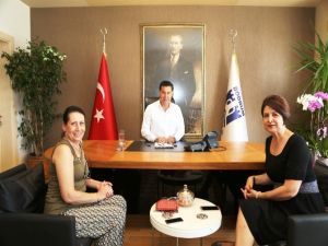 Romanya Başkonsolosu, Başkan Kocadon’u Ziyaret Etti