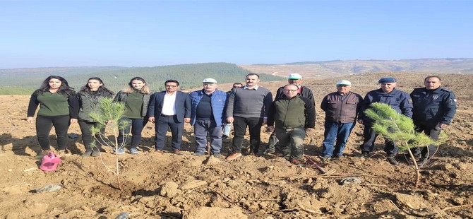 Kınık’ta Fidanlar Toprakla Buluştu