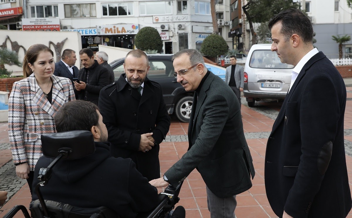 AK Parti İl Başkanı Sürekli, engellilerle buluştu