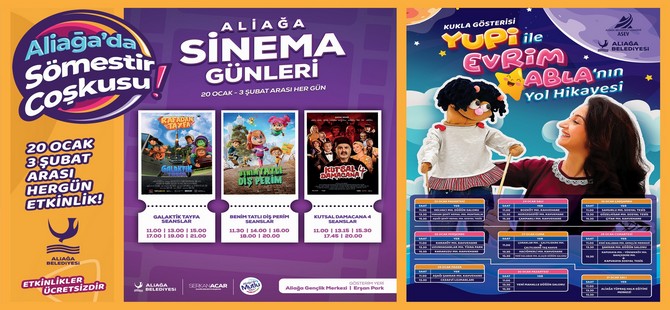 Aliağa’da Sömestir Coşkusu Başlıyor