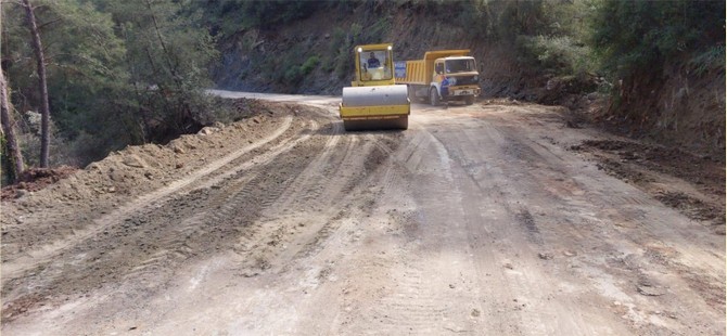 Büyükşehir, Milas’ta473 Km Yol Çalışması Yaptı