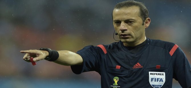 Cüneyt Çakır İtalya-İspanya maçını yönetecek