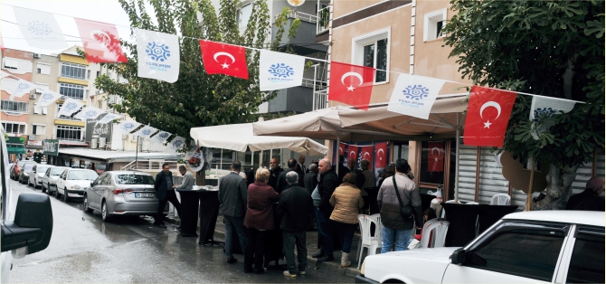 Memleket Partisi  Aliağa İlçe Teşkilatı Yeni Hizmet Binasını Açtı