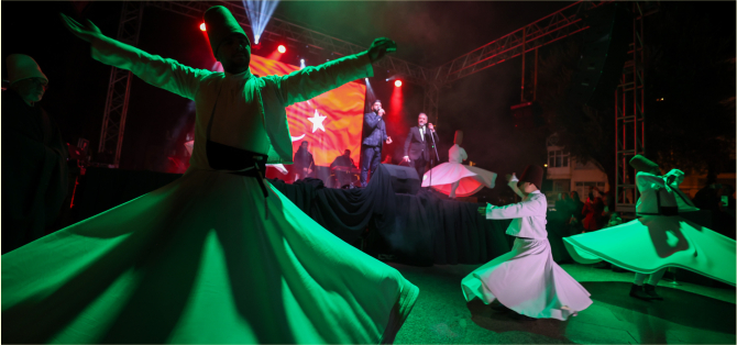 Buca Mevlana’yı Şeb-i Arus töreniyle andı