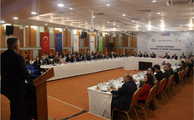 İzmir’de‘Mesleki Eğitimde Sektörel İş Birliği Toplantısı’ Düzenlendi