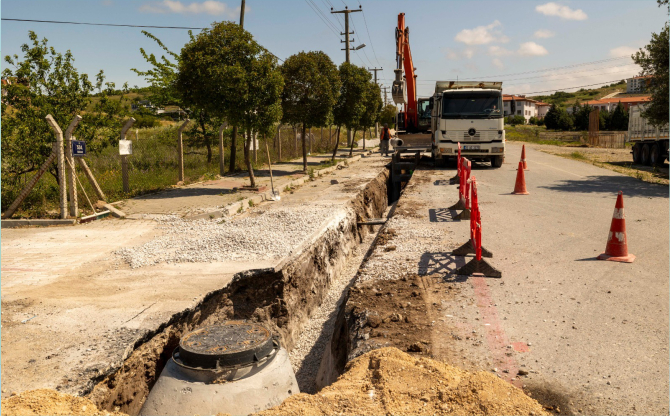 İZSU’dan Bergama’nın 5 mahallesinde altyapı yatırımı