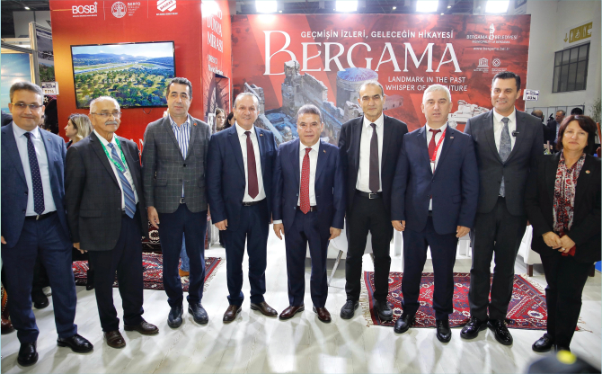 Türkiye’nin En Büyük Turizm Fuarı’nda Bergama’ya Yoğun İlgi
